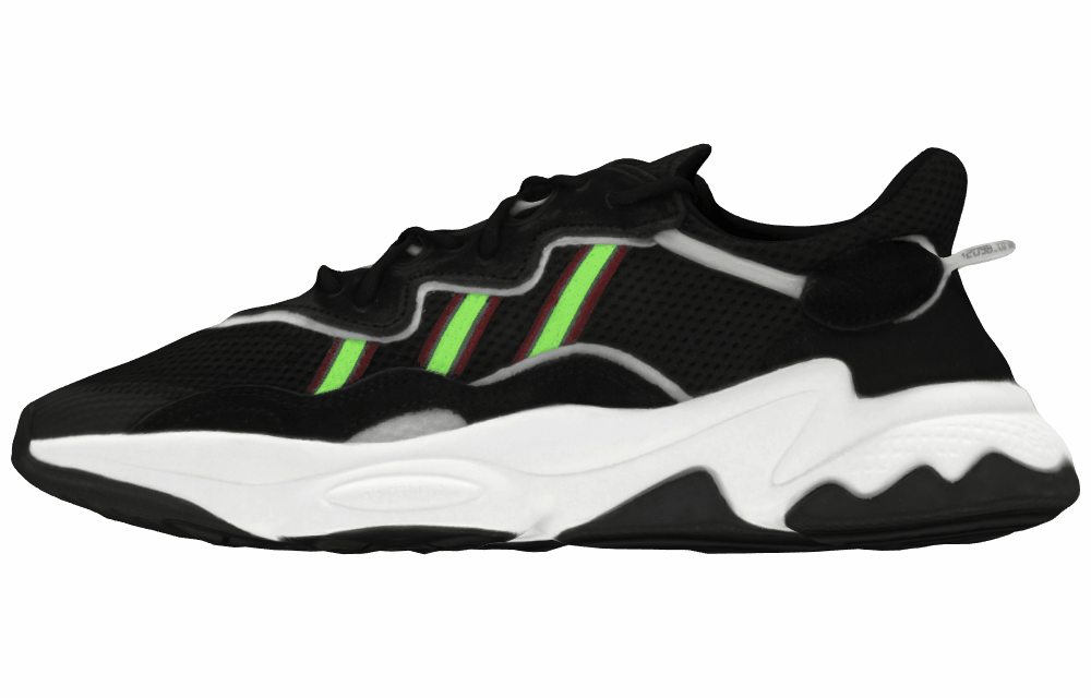 Кроссовки Adidas Originals Ozweego Black/Green