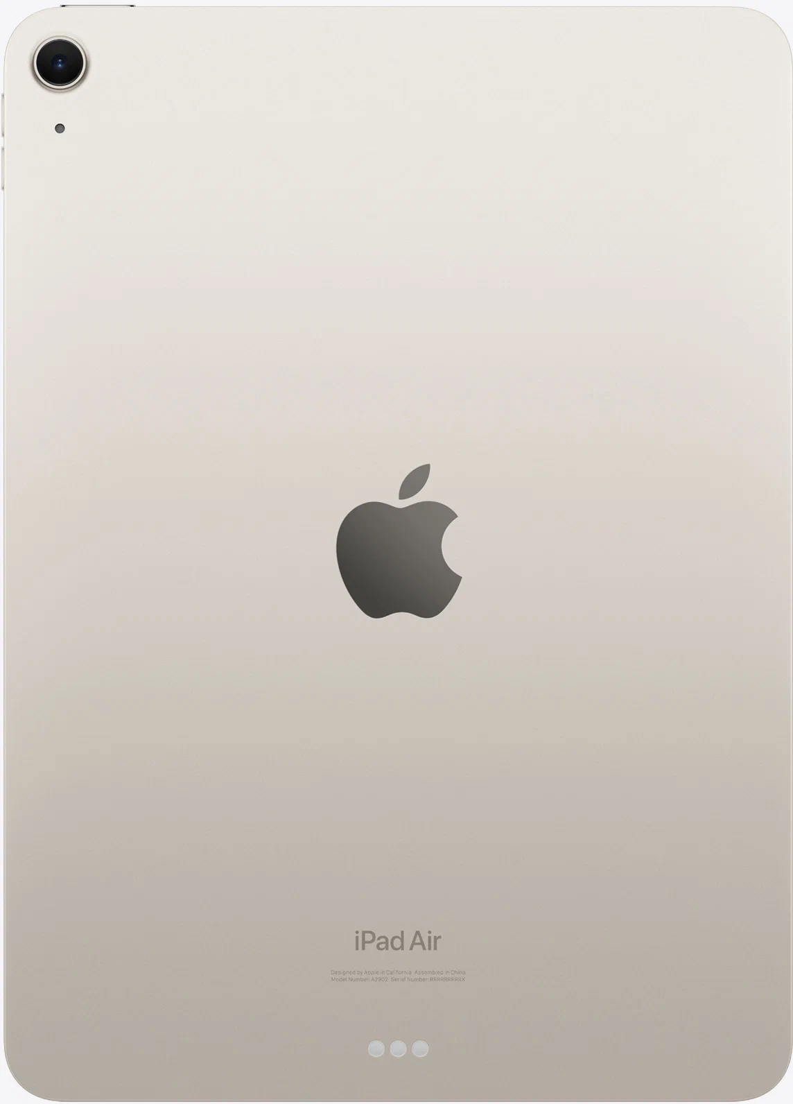 11" Планшет Apple iPad  Air 11 M3 (2025), 512 GB, Wi-Fi, Starlight