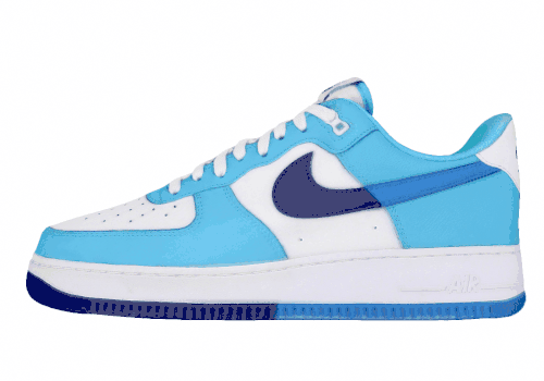 Мужские кроссовки Nike Air Force 1 Low Split "Light Photo Blue"