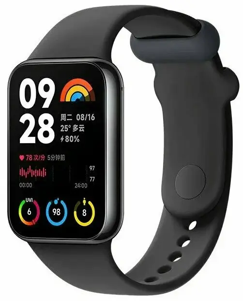 Умные смарт-часы Xiaomi Mi Band 8 Pro, 46 mm, Bluetooth, Black