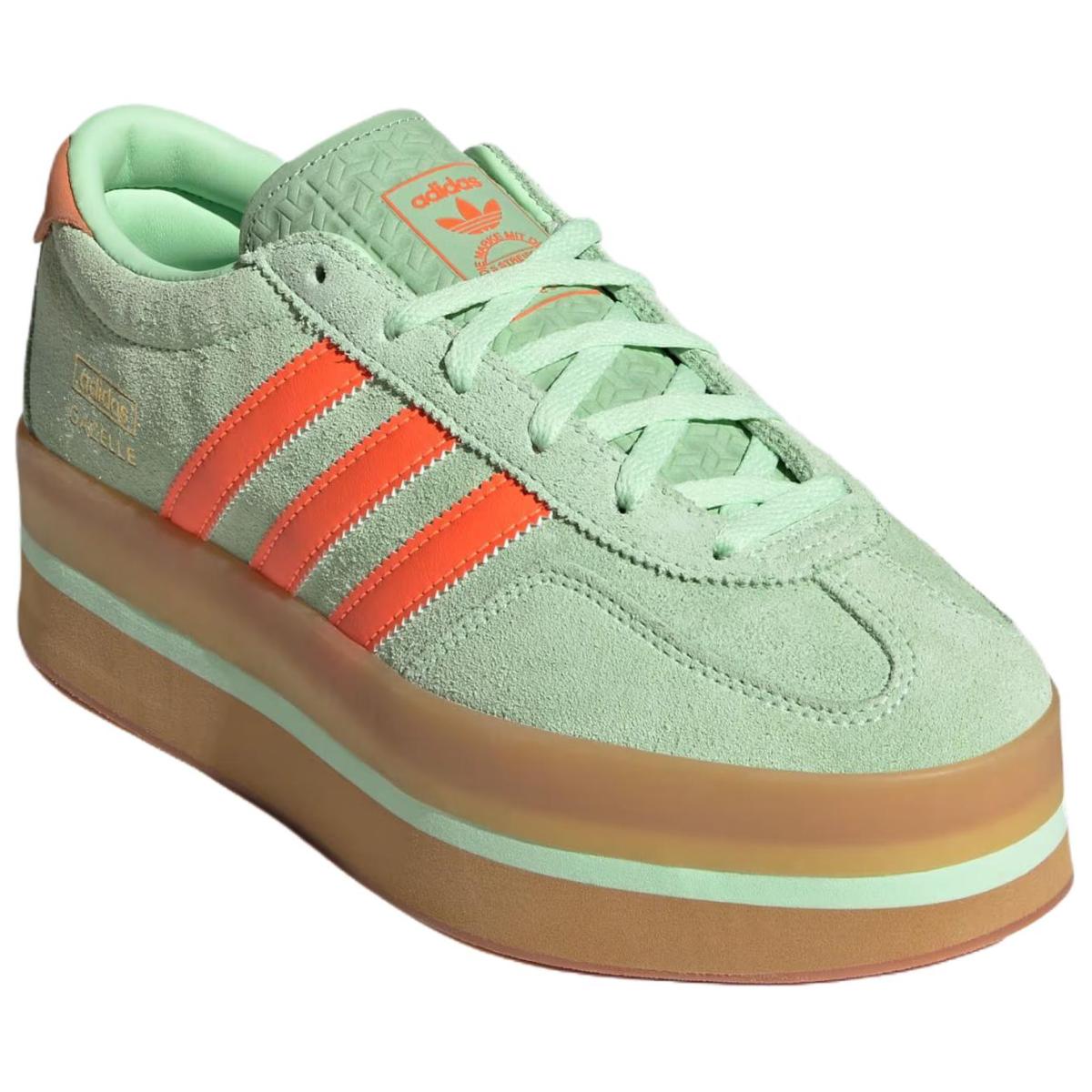 Женские кроссовки Adidas Originals Gazelle Stack Green