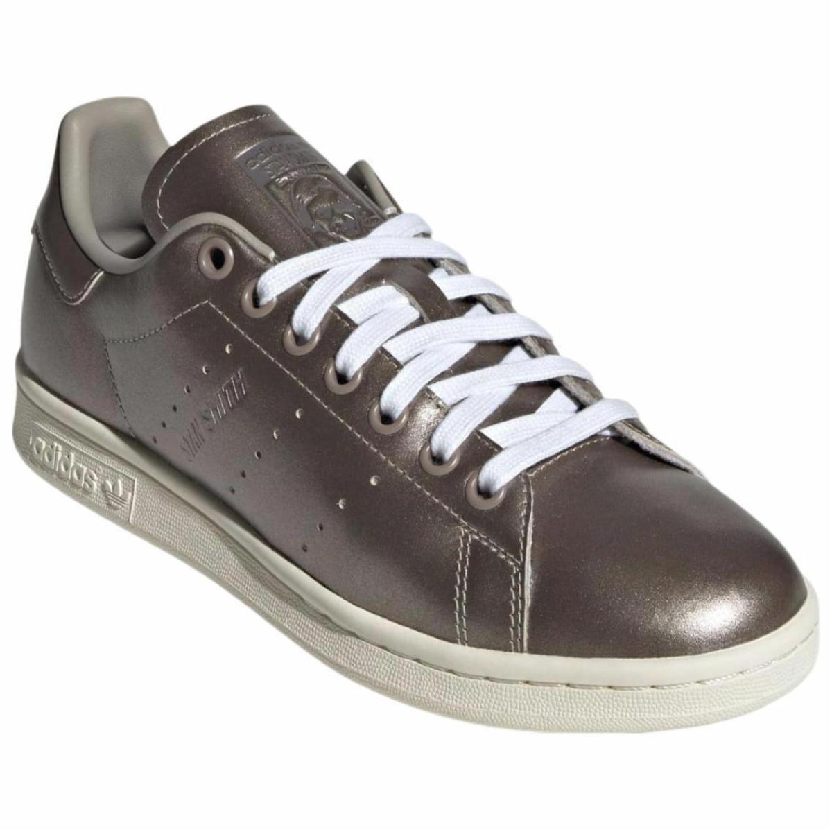 Женские кроссовки Adidas Originals STAN SMITH W Silver Grey