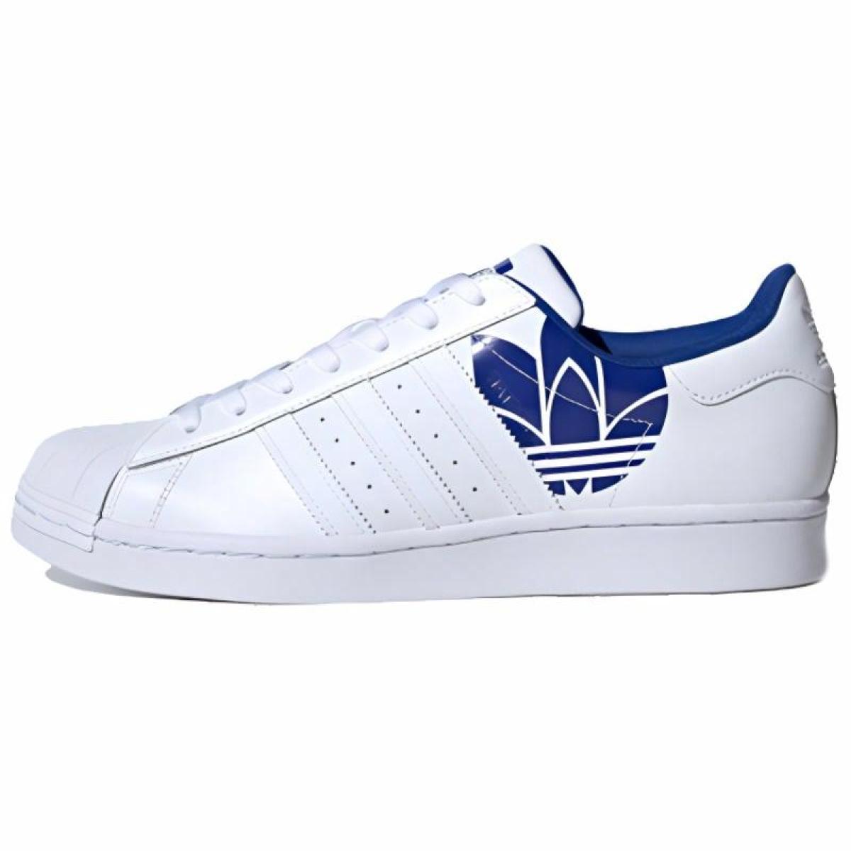 Кеды Adidas Originals Superstar White/Blue
