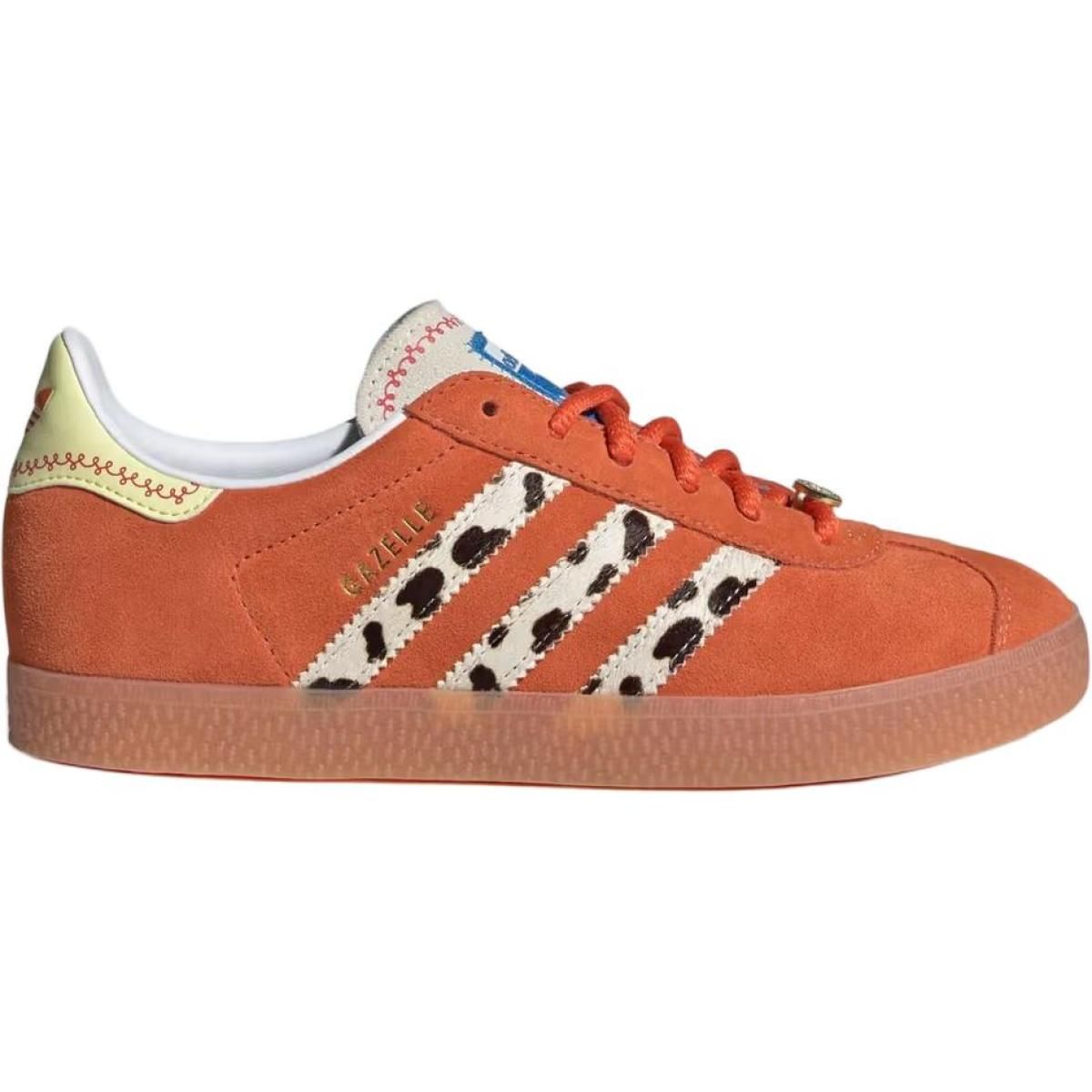 Подростковые кроссовки Adidas Originals Gazelle Jessie Orange GS