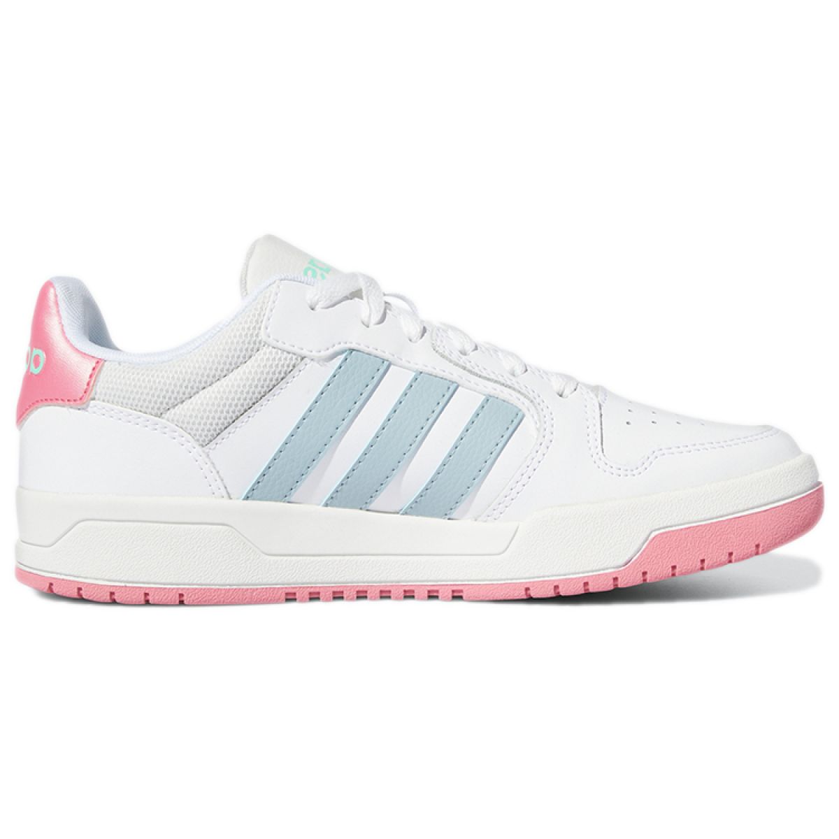 Женские кроссовки Adidas neo Entrap White/Pink