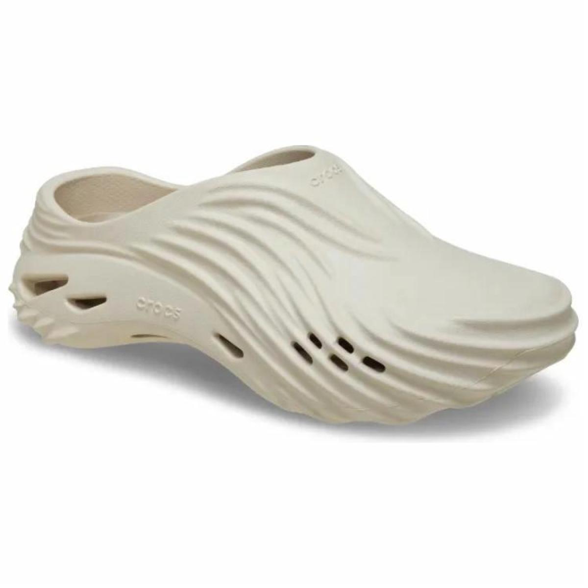 Сабо Crocs Echo Wave Clog Almond Tint 3-5 cm Beige