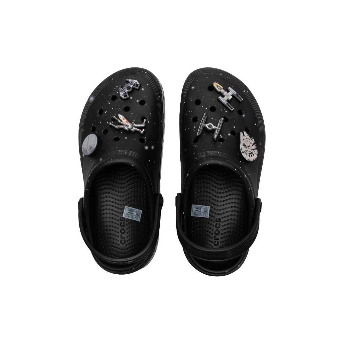 Сабо Star Wars x Crocs Off Court Clog 3 сm Black