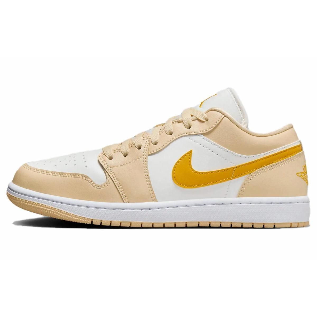 Женские кроссовки Air Jordan 1 Low "Sail Yellow Ochre"