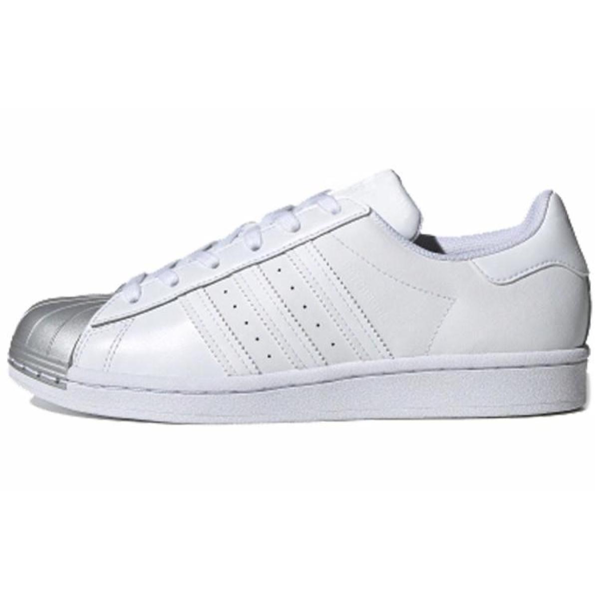Женские Кеды Adidas Originals Superstar White/Silver