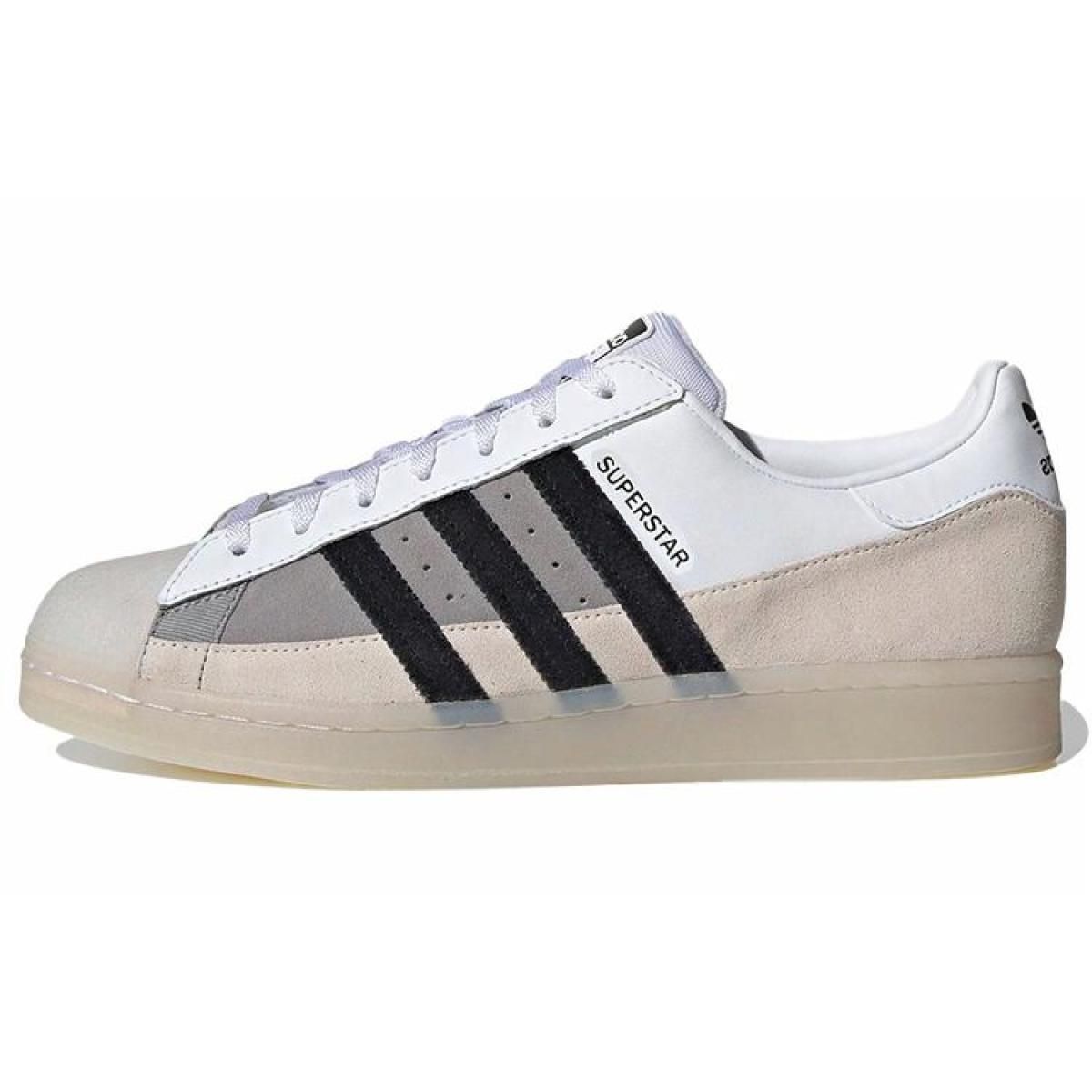 Кроссовки Adidas Originals Superstar White/Black/Brown