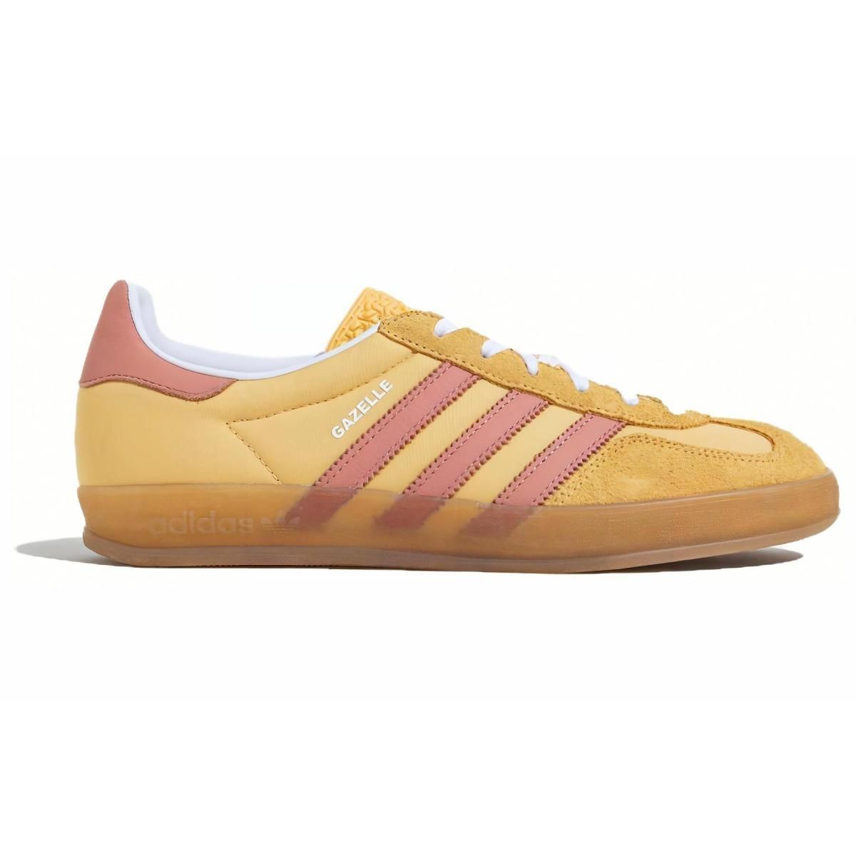 Женские кроссовки Adidas Originals Gazelle Yellow/Pink
