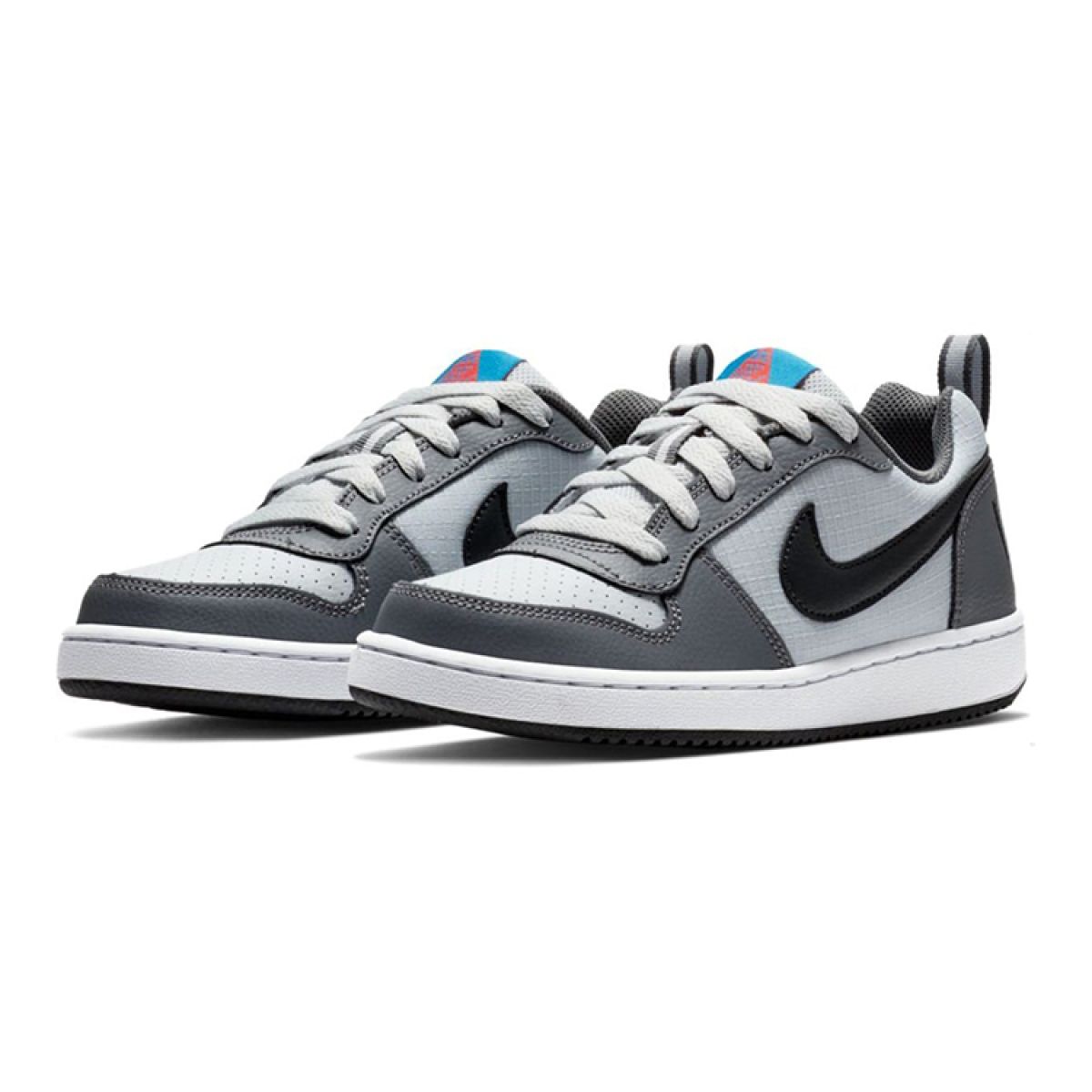 Подростковые кроссовки Nike Court Borough Low Cool Grey GS