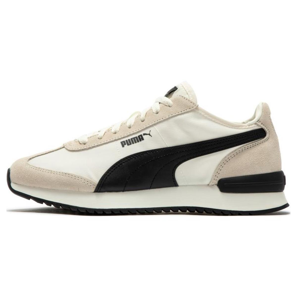 Кроссовки Puma R78 Metallic White/Beige/Black