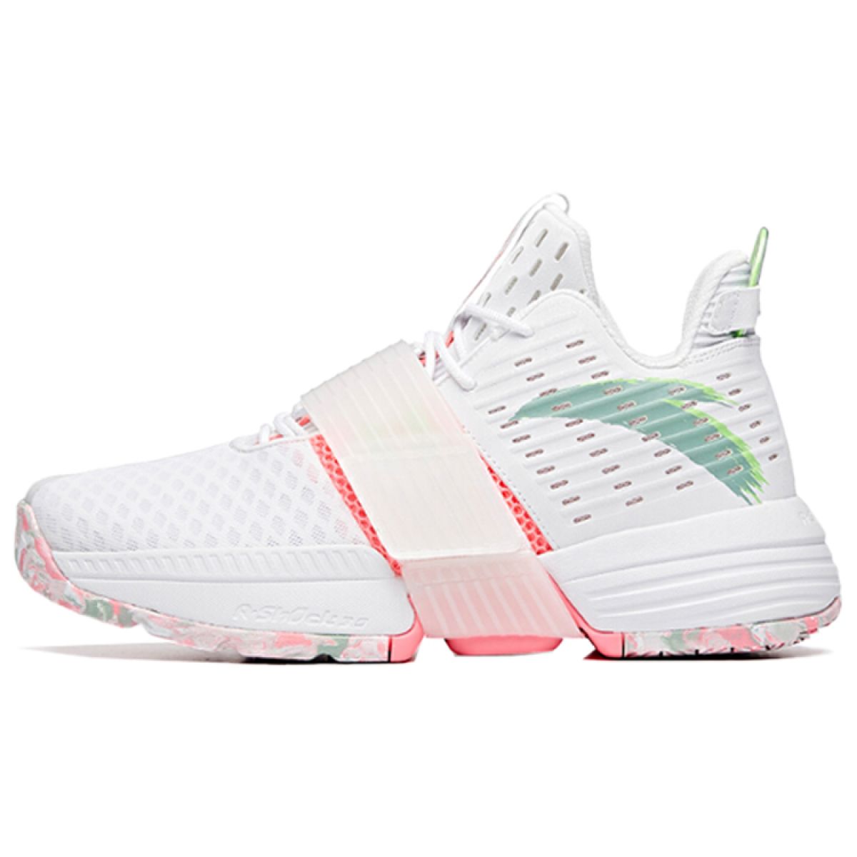 Мужские кроссовки Anta Hengsao 1 White/Pink/Green