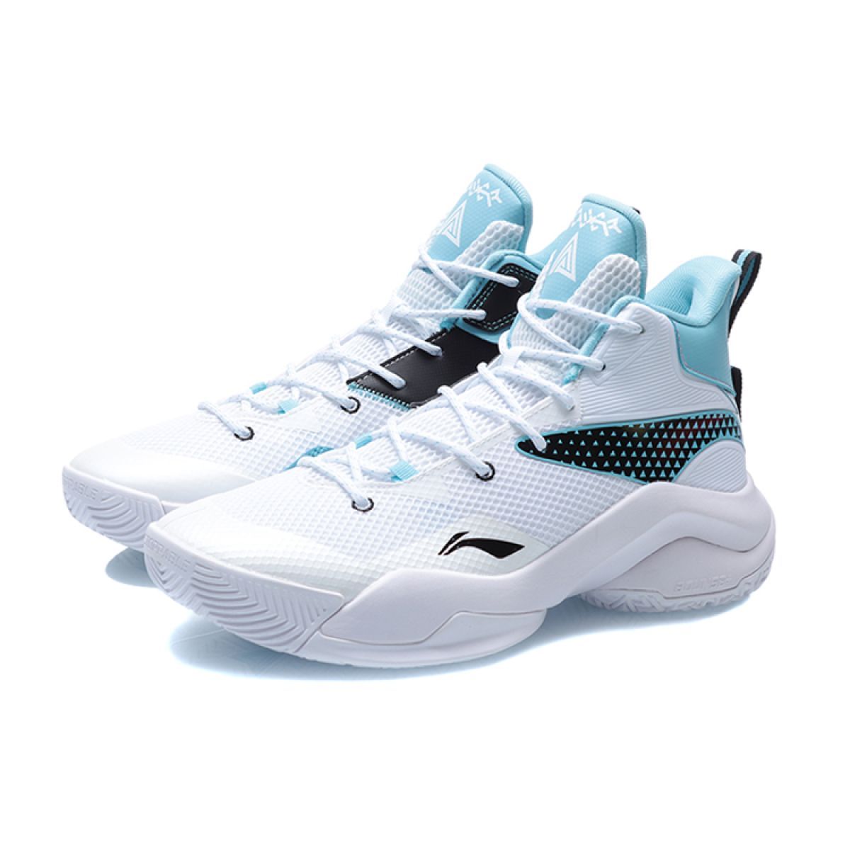 Кроссовки LiNing Power 7 White/Black/Blue