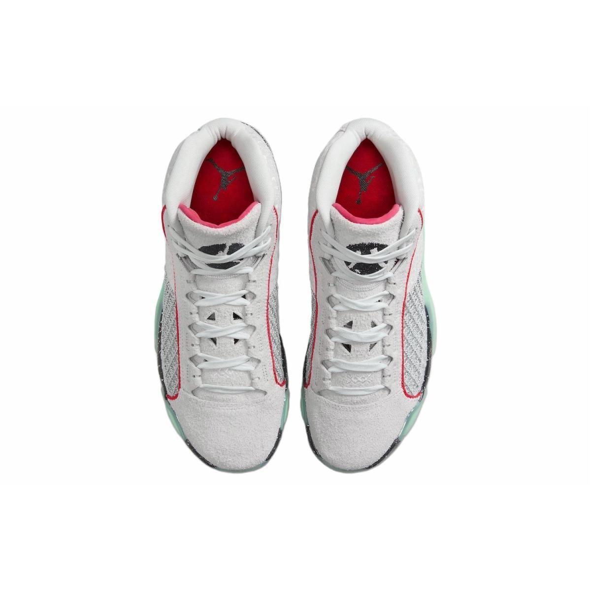 Мужские кроссовки Rui Hachimura x Air Jordan 38 PF Silver/Green