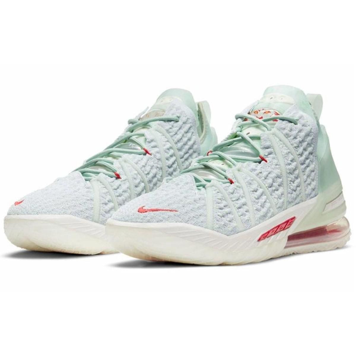 Кроссовки Nike  х Lebron LeBron 18 "Green Red"