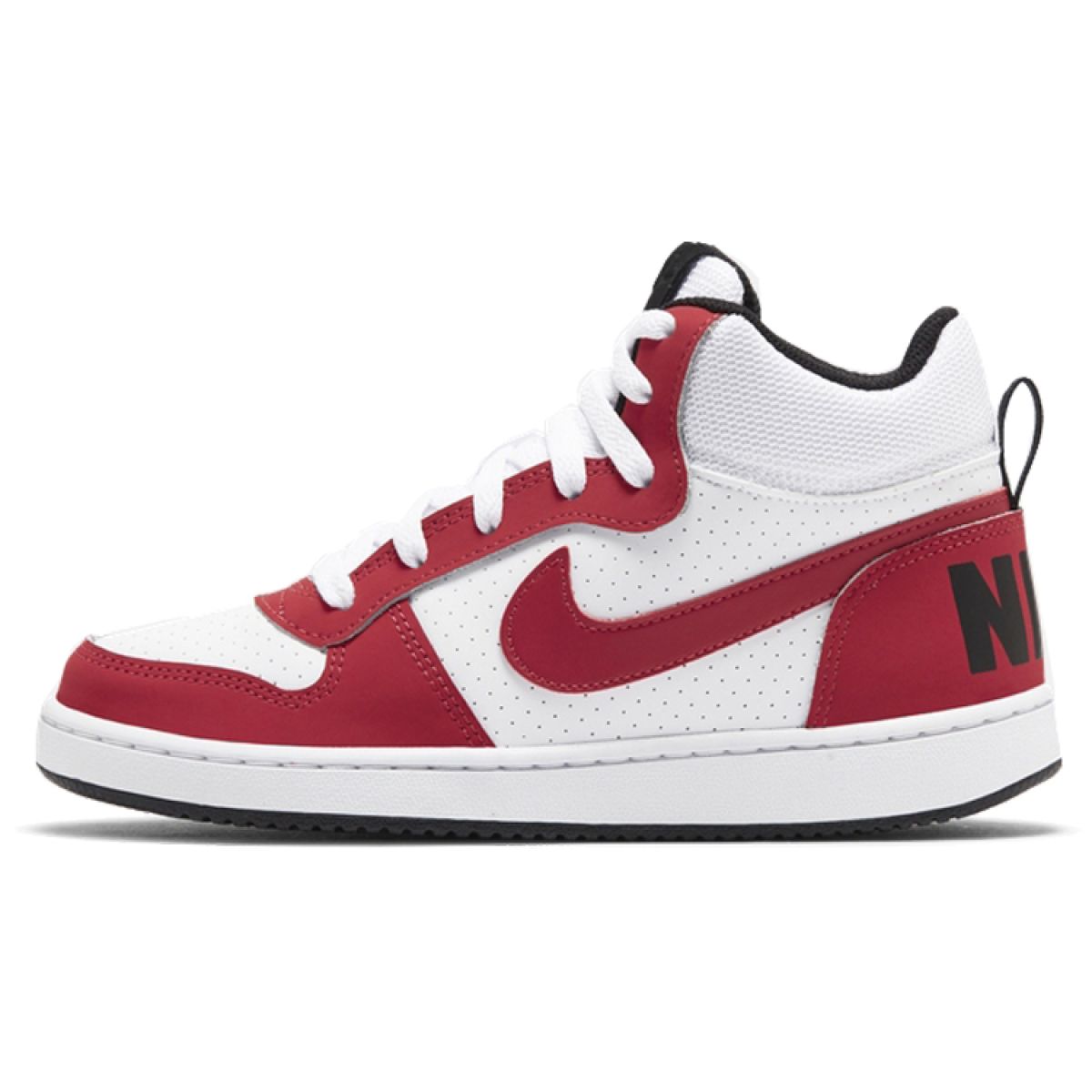 Подростковые кроссовки Nike Court Borough Mid Gym Red/White GS