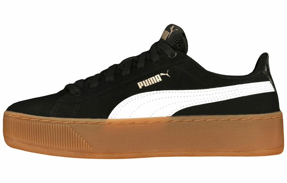 Женские кеды Puma Vikky Platform Black/White