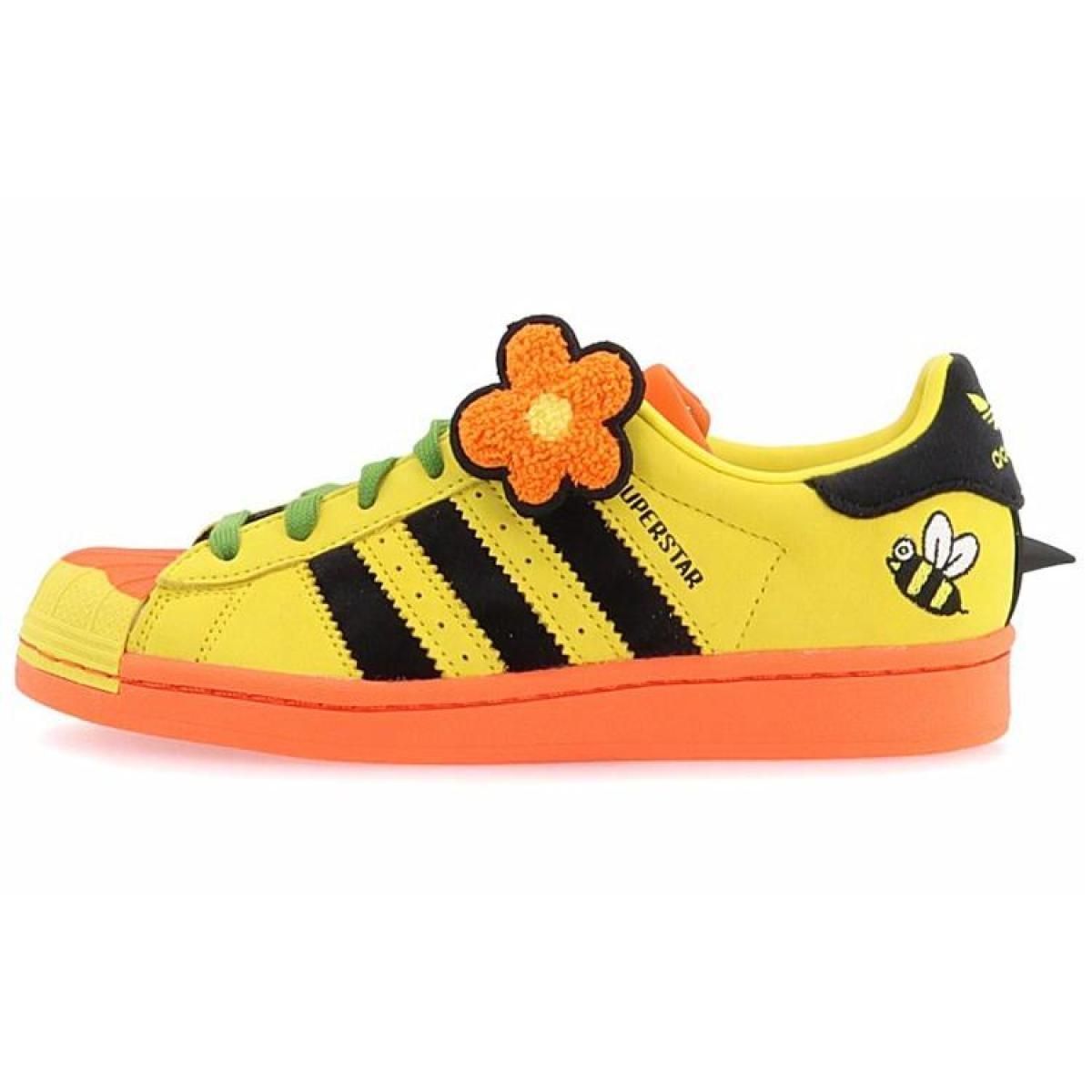 Кроссовки Adidas Originals Superstar Babo Black/Yellow/Orange