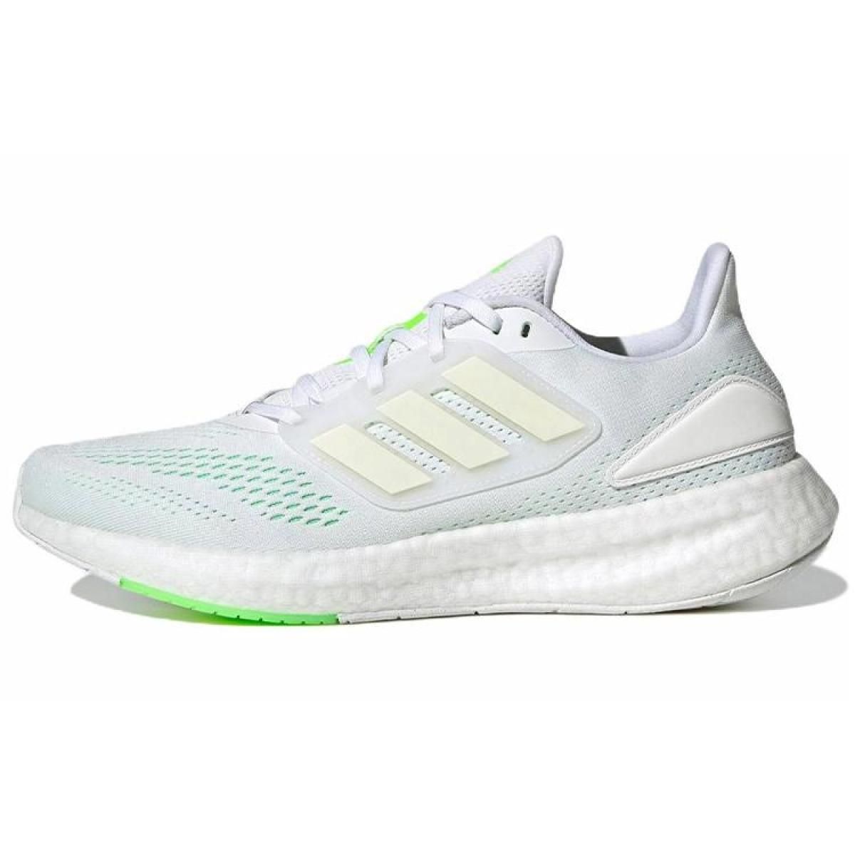 Мужские кроссовки Adidas Pureboost 22 Running White/Green