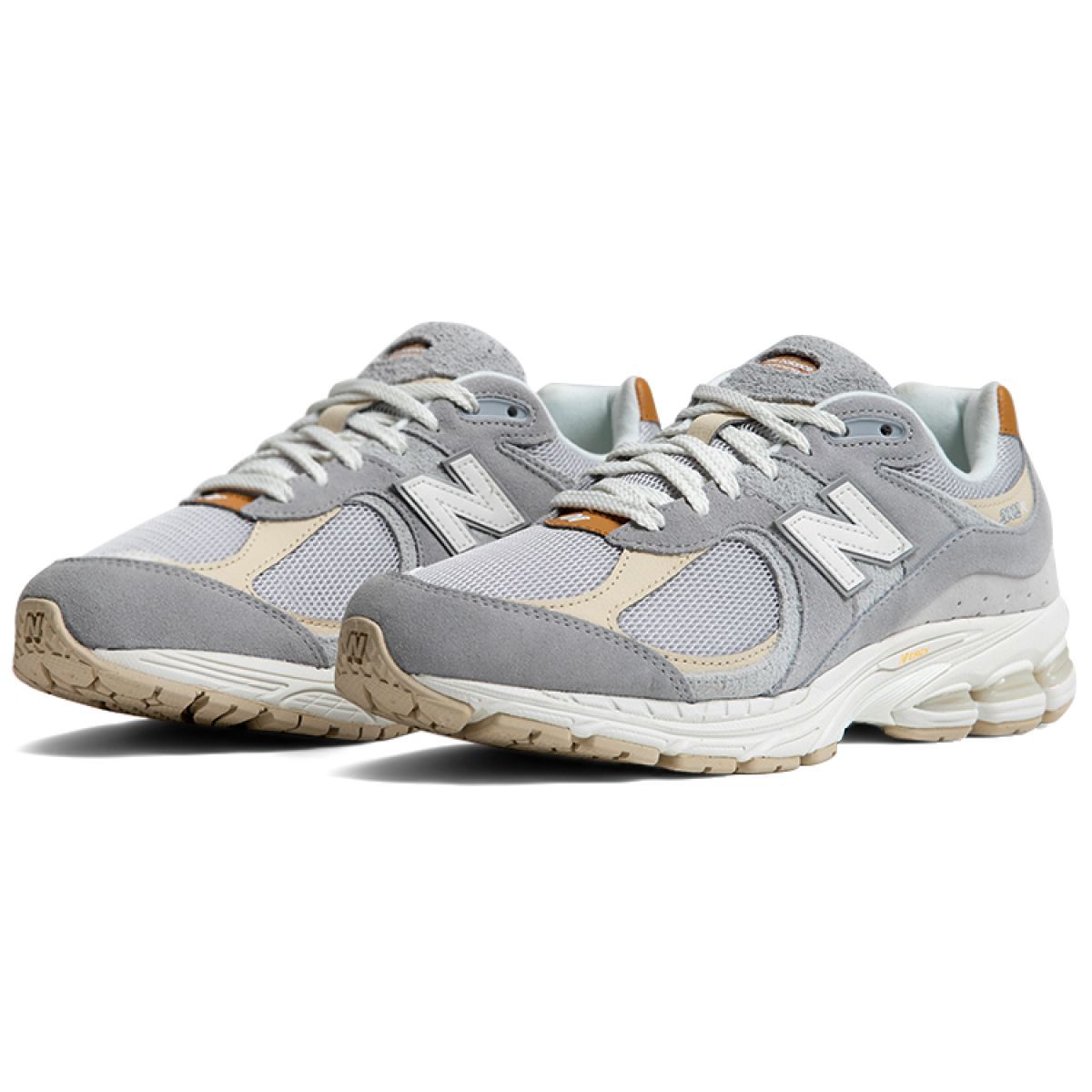 Кроссовки New Balance 2002R Grey/Orange