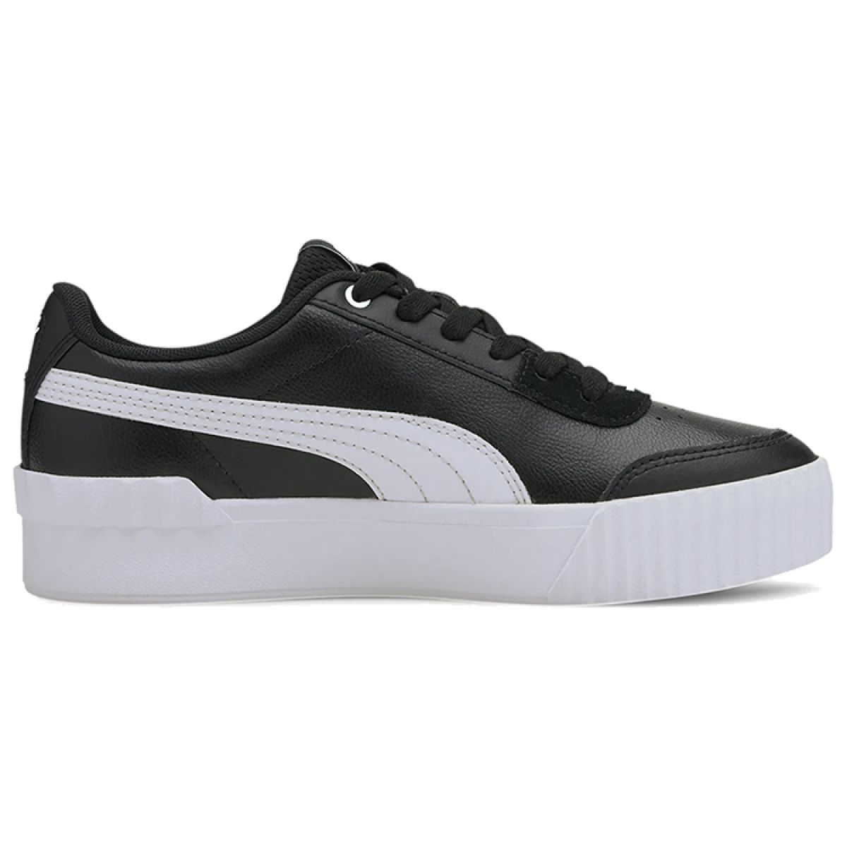 Женские кеды Puma Carina Lift White/Black