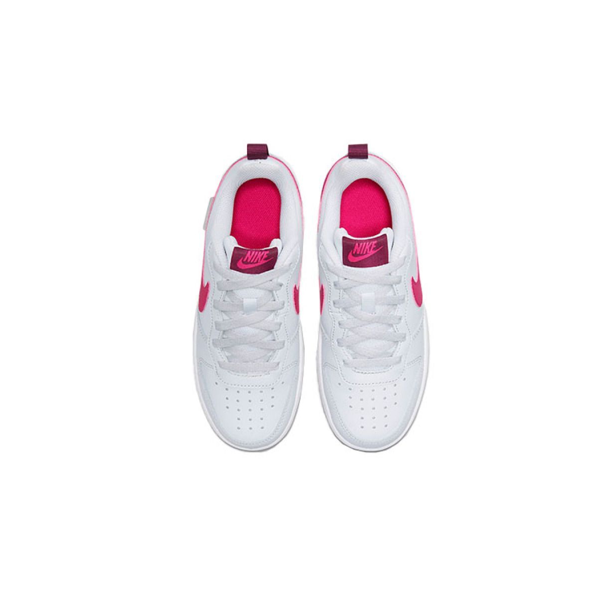 Подростковые Nike Court Borough Low 2 Pink/White GS