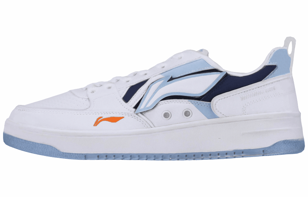 Мужские кроссовки LiNing Haichuan White/New Aurora Blue