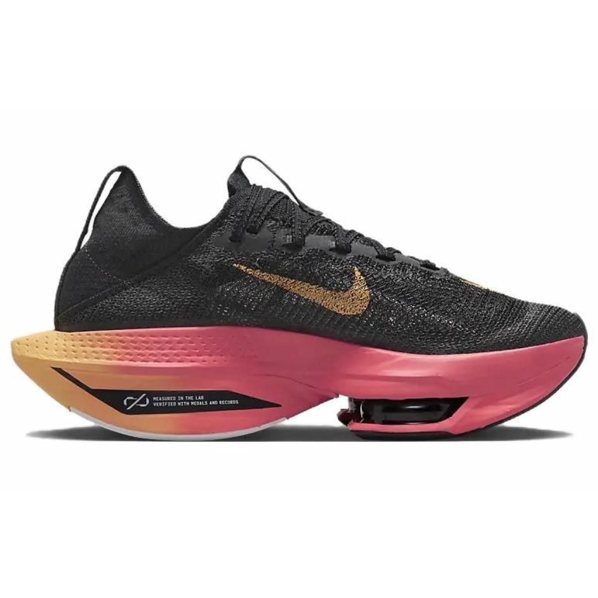 Женские кроссовки Nike Air Zoom Alphafly Next% 2 Black/Gold