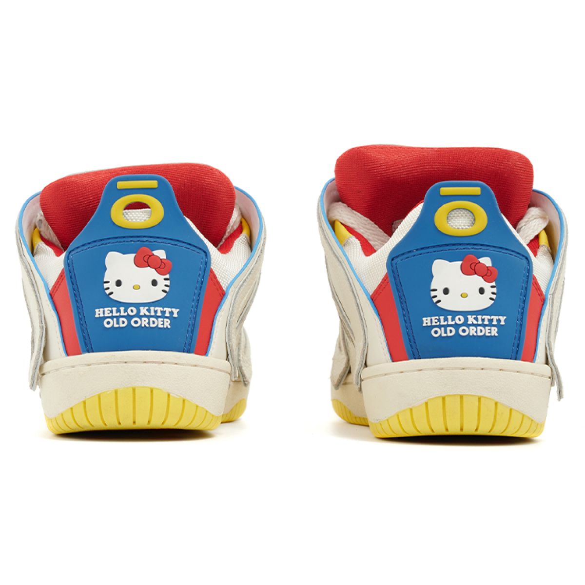 Кроссовки Old Order 001 Beige/Blue/Red/Yellow