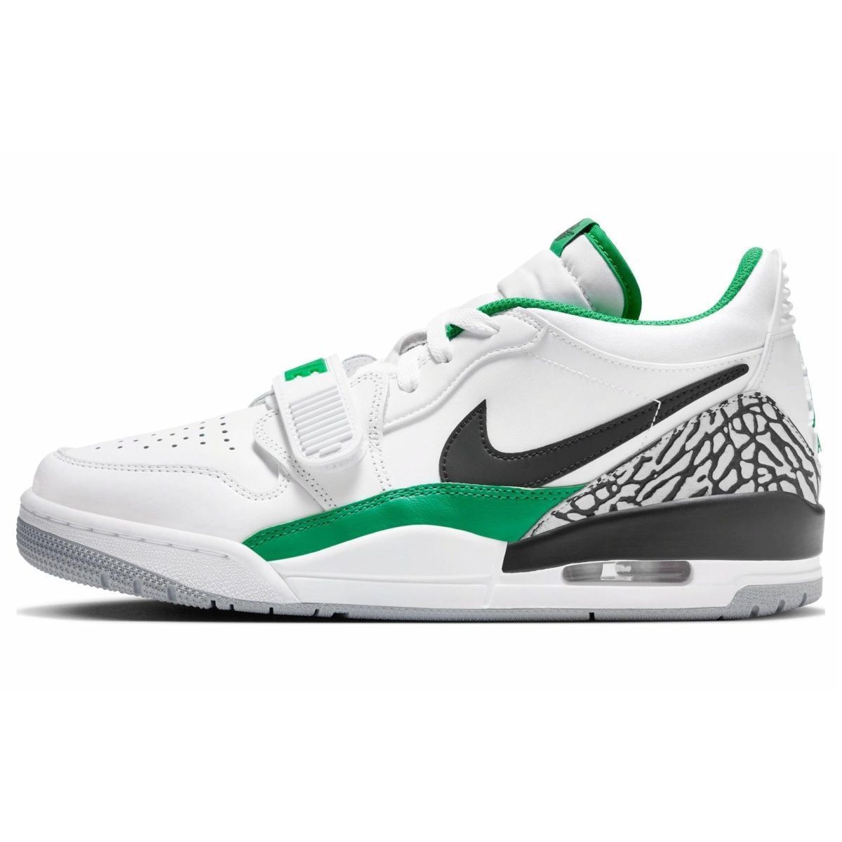 Мужские кроссовки Air Jordan Legacy 312 Low White/Black/Green