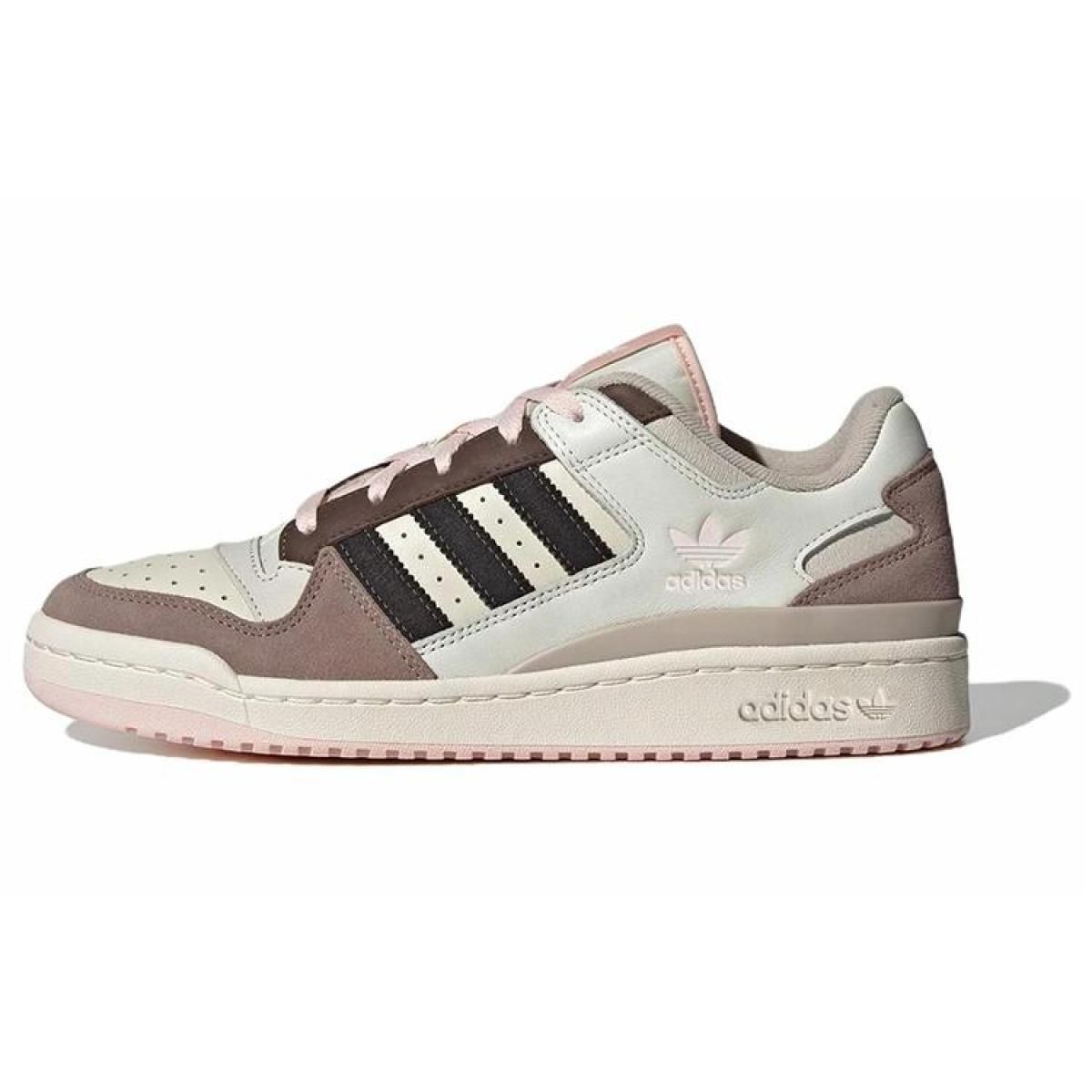 Женские кроссовки Adidas Originals Forum White/Brown