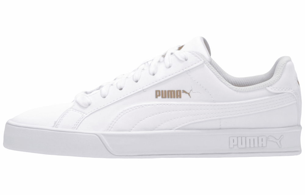 Кеды Puma Smash White/Gold
