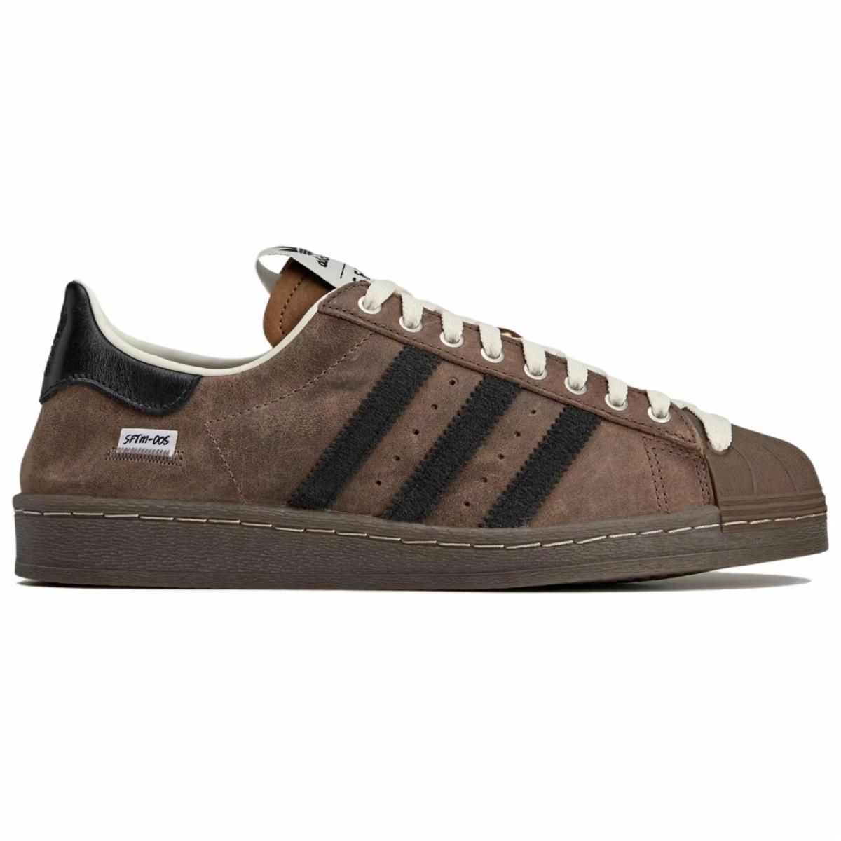 Женские кроссовки Adidas Originals Superstar 82 Burnt Toast Brown/Black