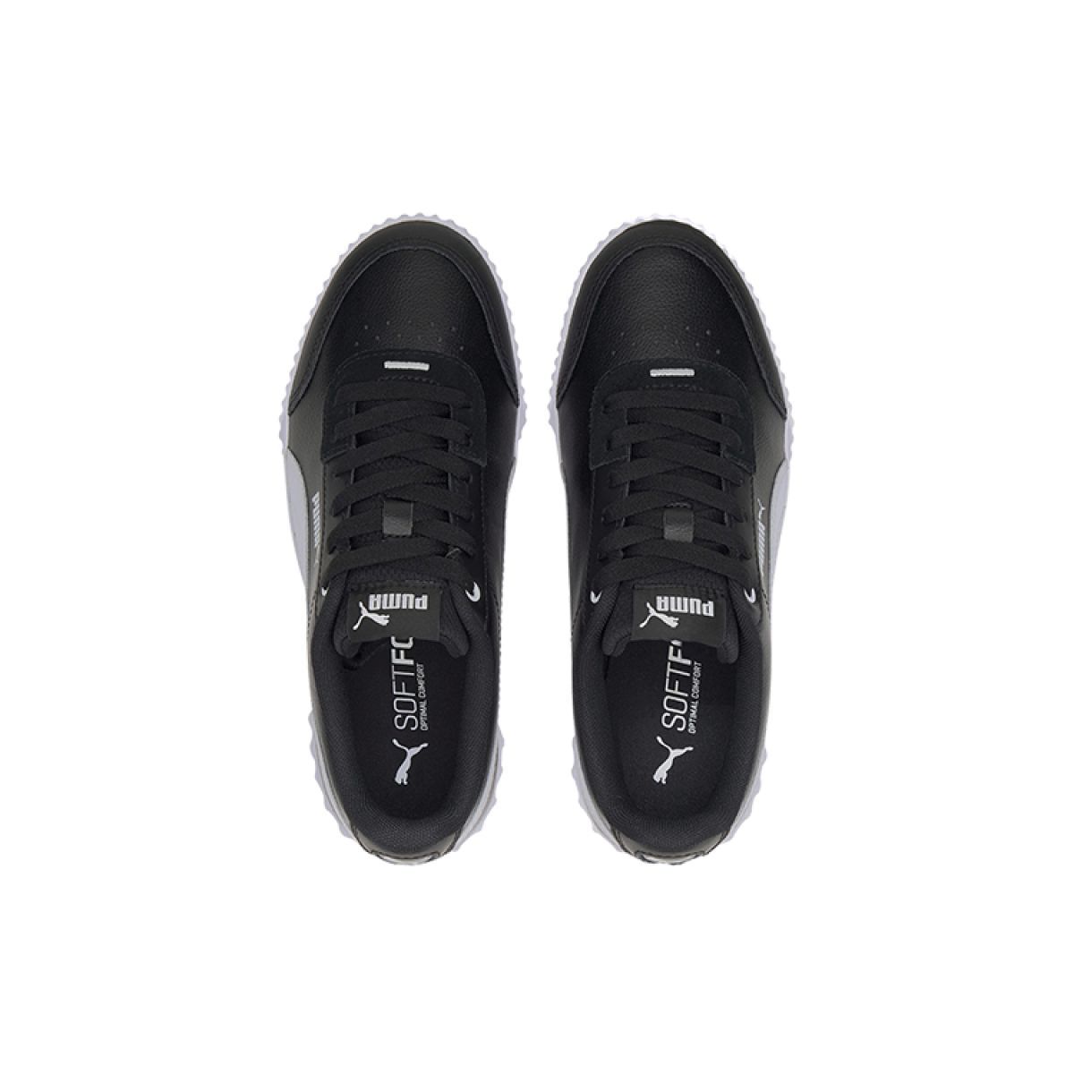 Женские кеды Puma Carina Lift White/Black