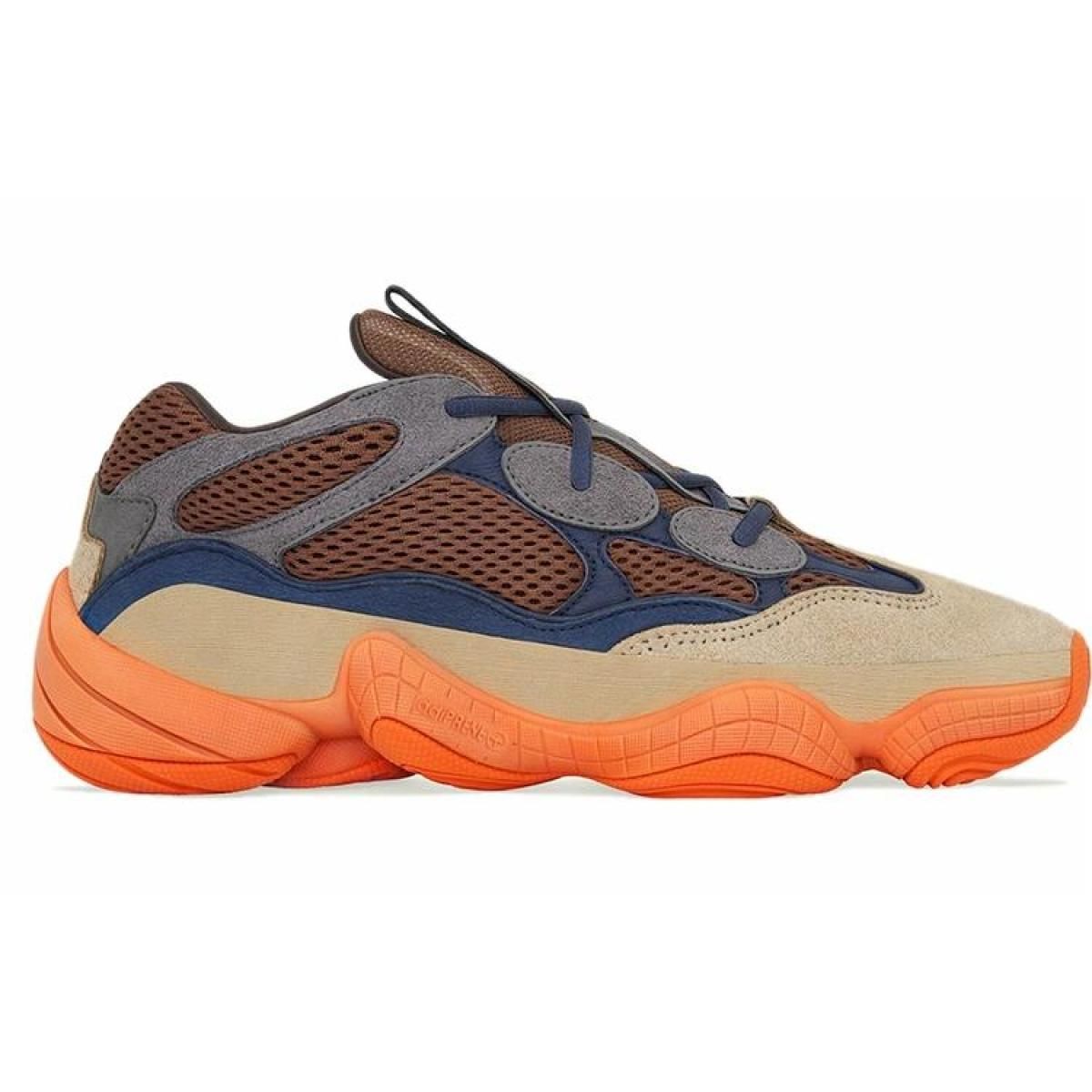 Кроссовки Adidas Originals Yeezy 500 Enflame Blue/Orange