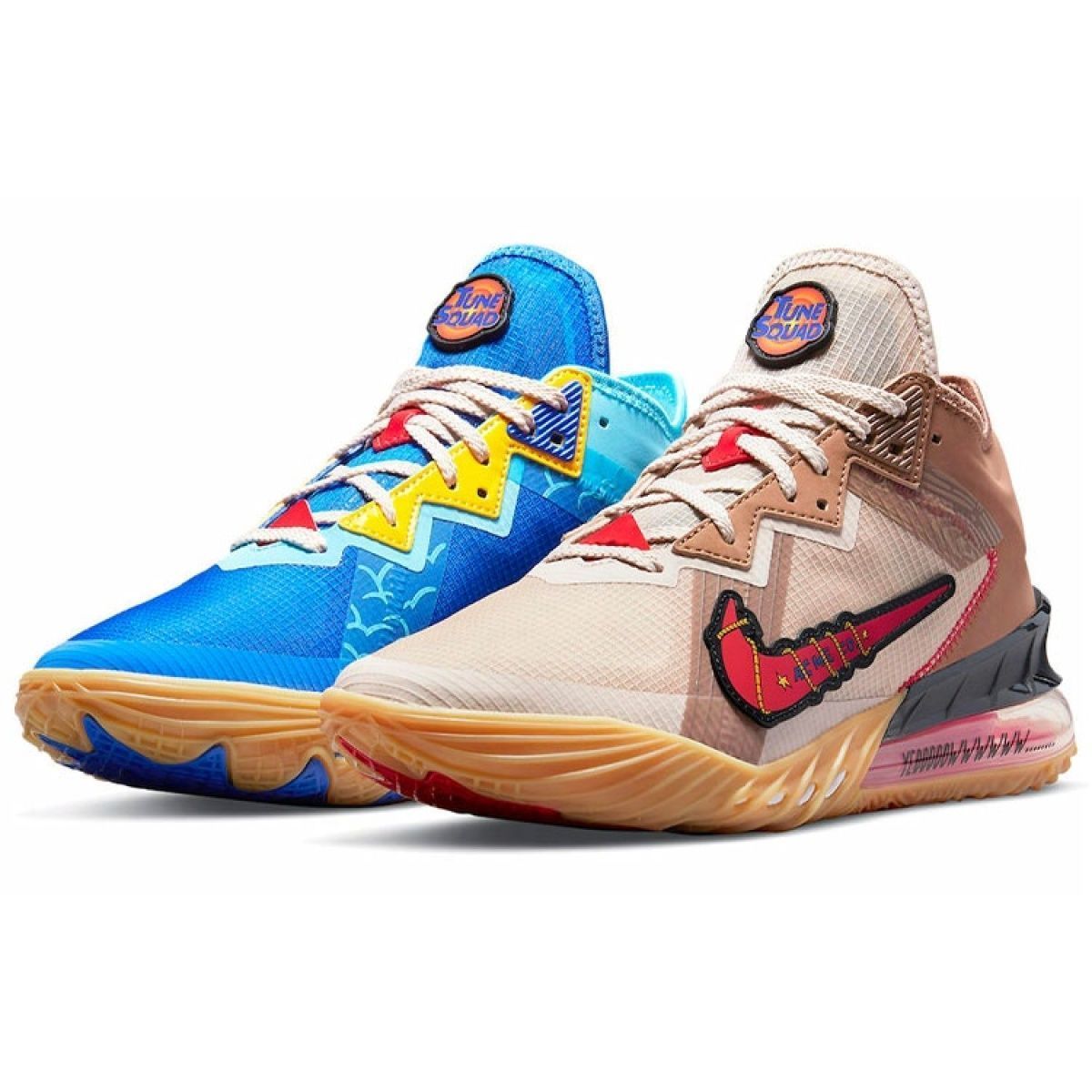 Кроссовки Nike Lebron 18 EP Wile E. vs Roadrunner Blue/Brown