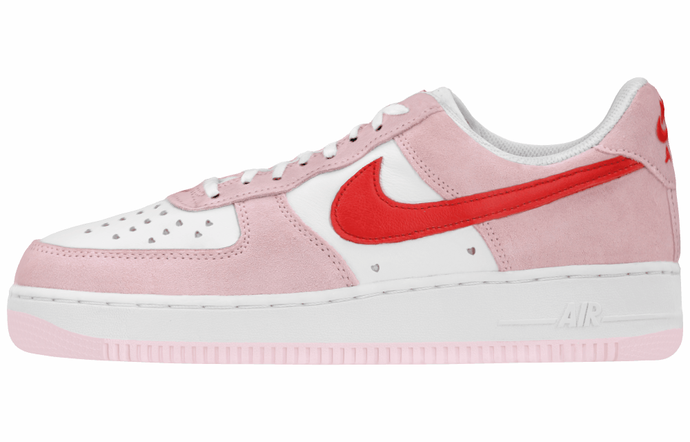 Кроссовки Nike Air Force 1 '07 Qs Valentine's Day Love Letter Pink/White