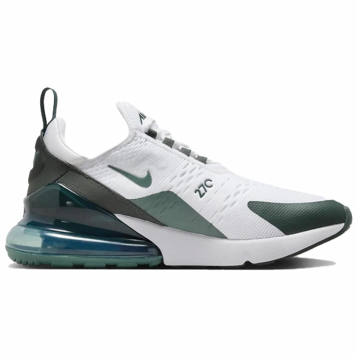 Женские кроссовки Nike Air Max 270 White/Green