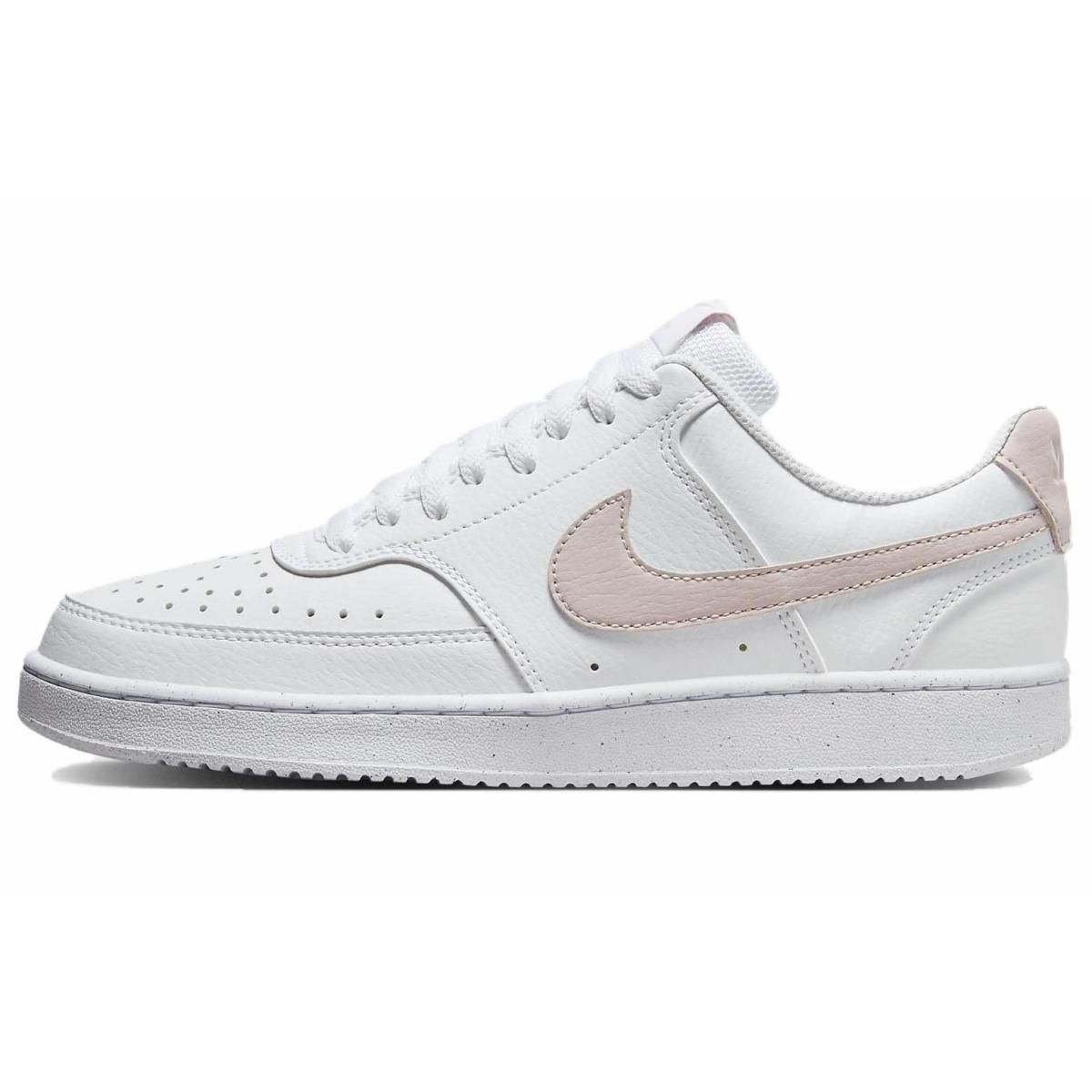 Женские кеды Nike Court Vision Low Next Nature White/Pink