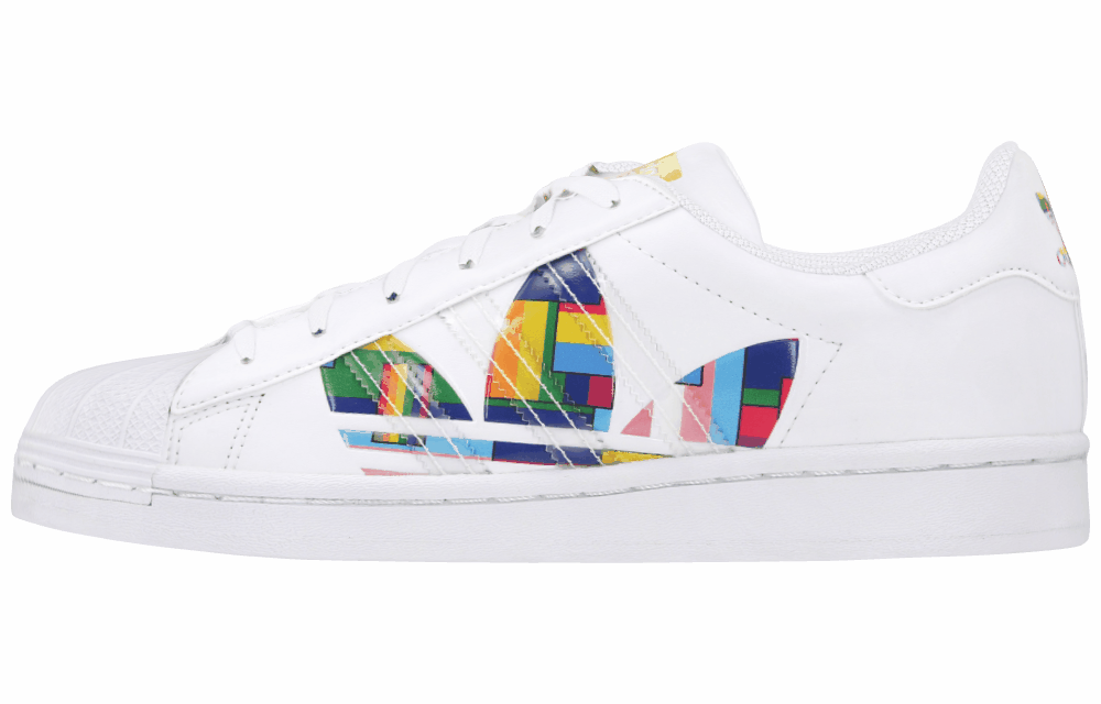 Кроссовки Adidas Originals Superstar Pride White