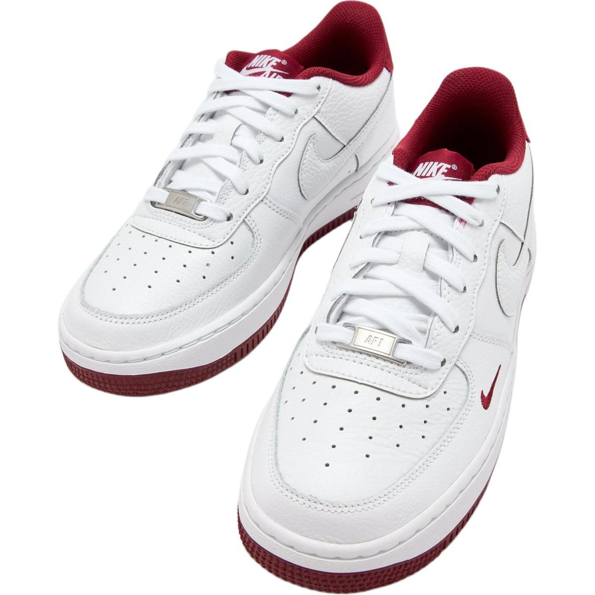 Подростковые кроссовки Nike Air Force 1 Lv8 3 White/Red GS