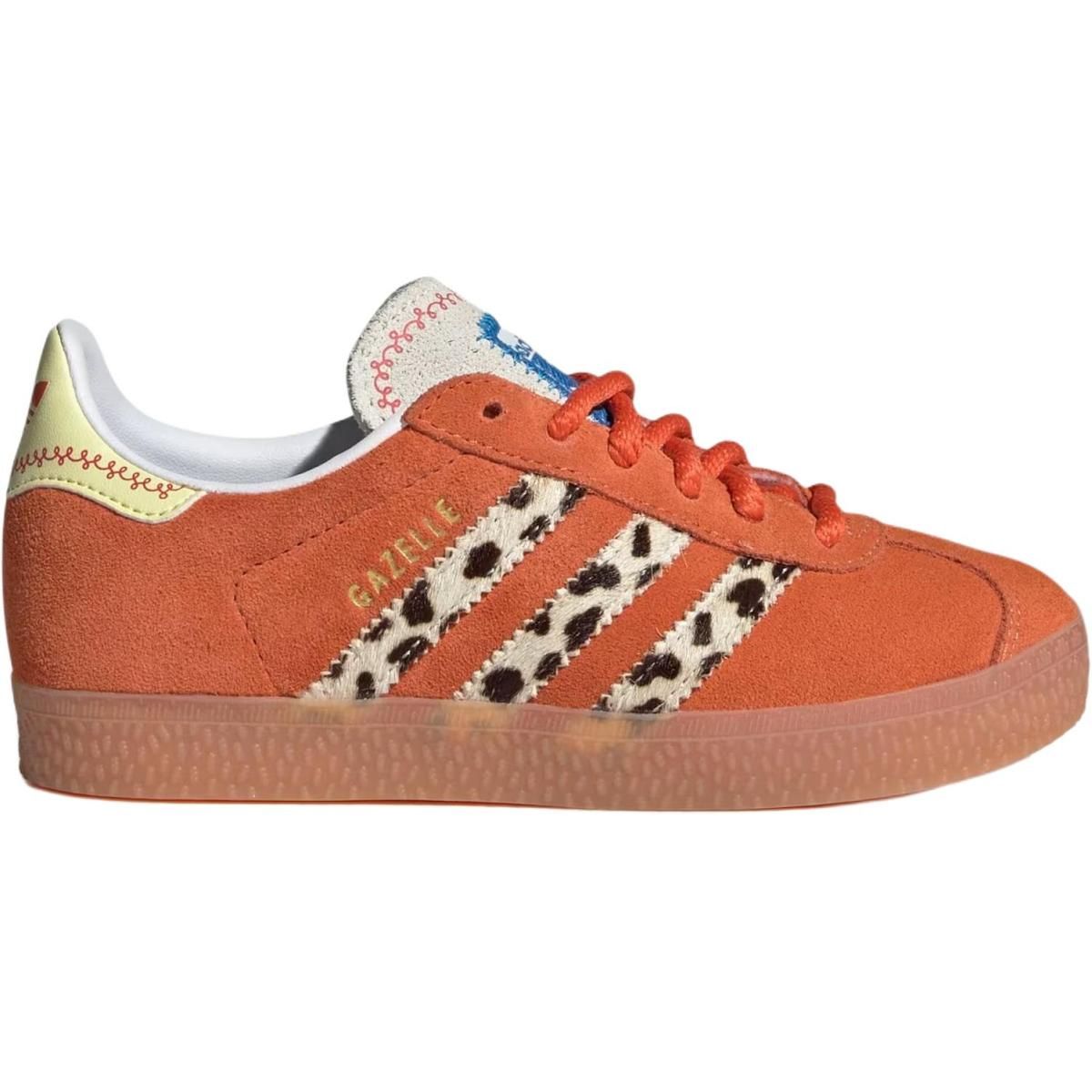 Подростковые кроссовки Adidas Originals Gazelle Jessie Orange GS