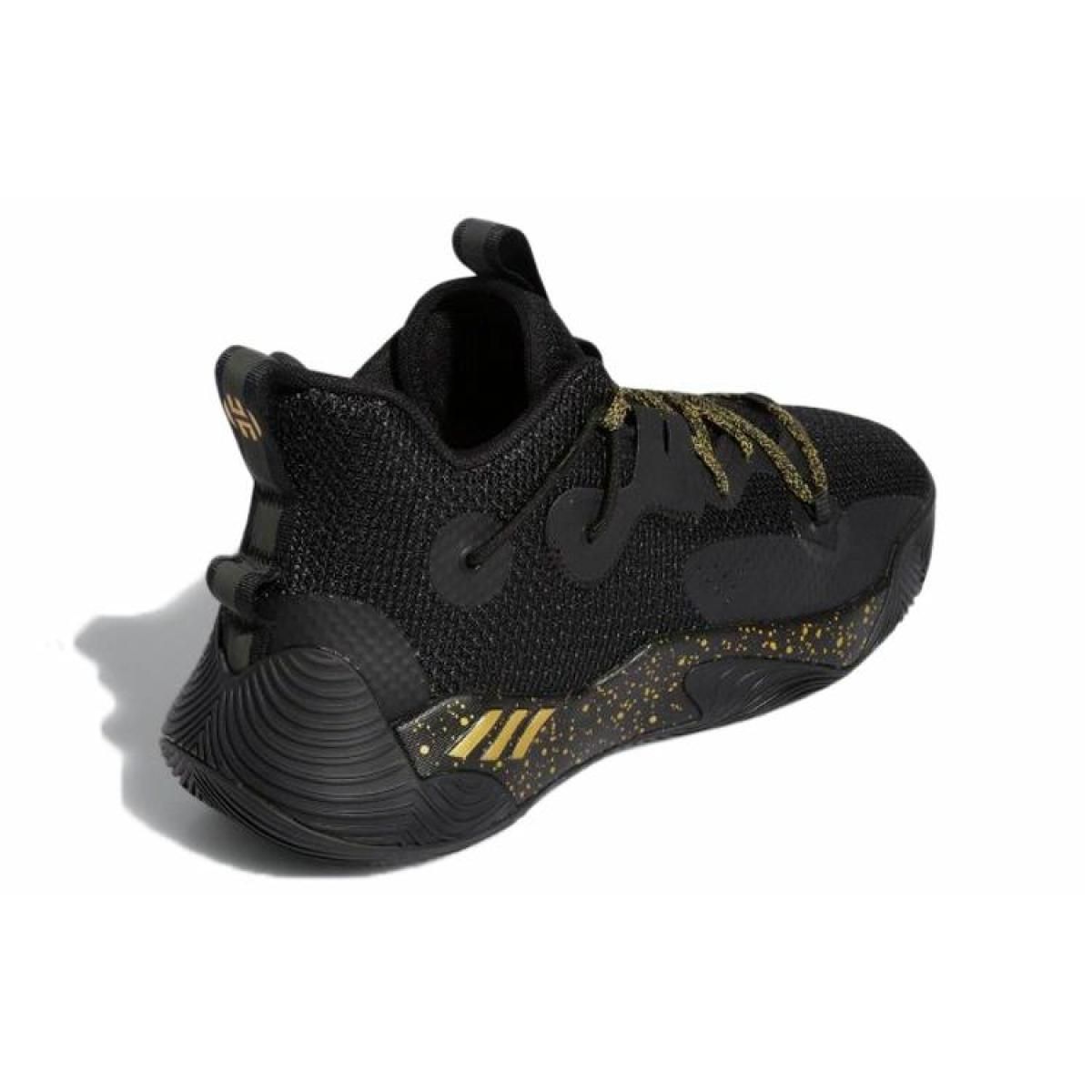 Мужские кроссовки Adidas Harden Stepback 3 Black/Yellow