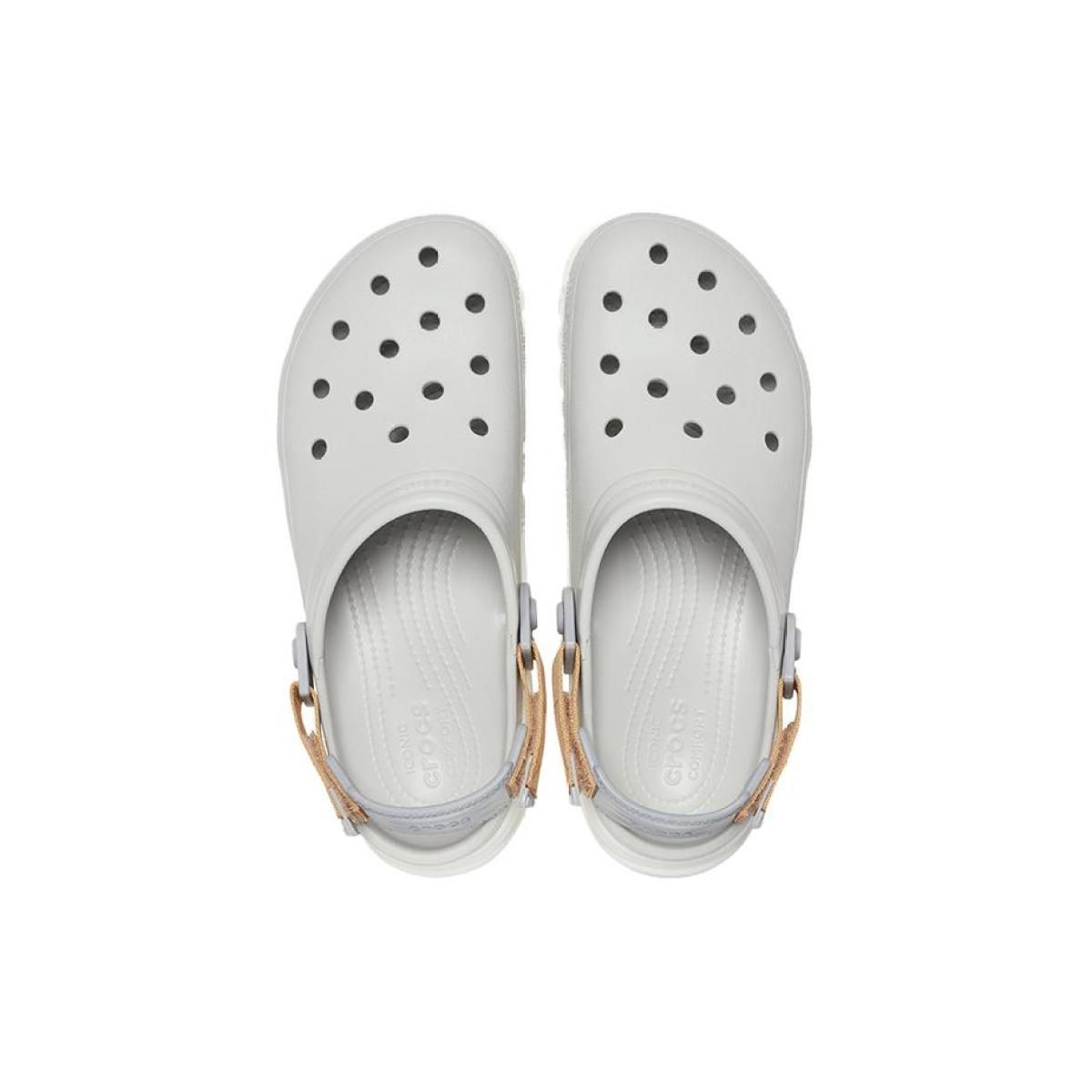Сабо Crocs Duet Max Clog 3 сm Gray