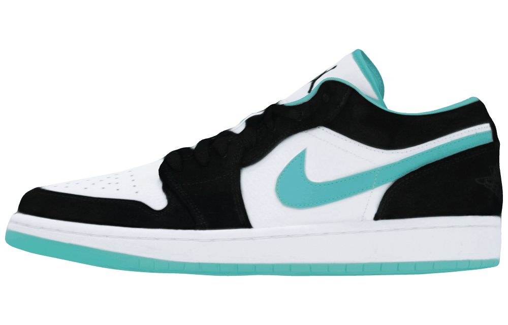 Кроссовки  Air Jordan 1 Low Tiffany Blue