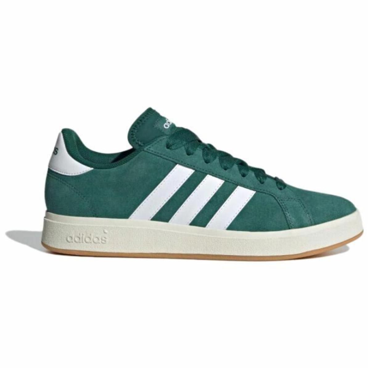 Кроссовки Adidas originals Grand Court Base 00s Green/White/Yellow