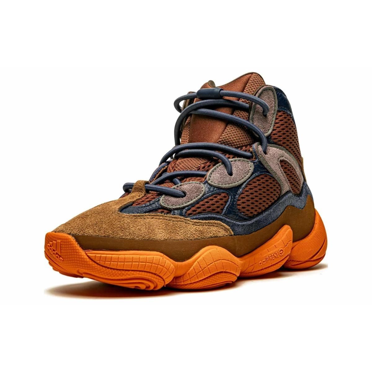 Кроссовки Adidas Originals Yeezy 500 High Brown/Blue/Orange