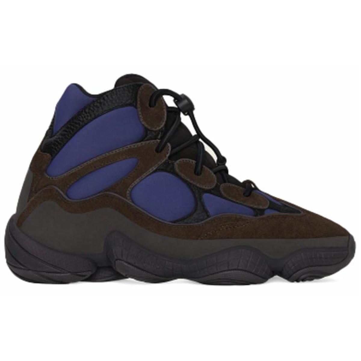 Кроссовки Adidas Originals Yeezy 500 High Tyrian Black/Blue